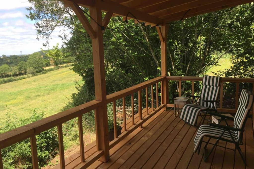 Chalet Panoramique Et Moderne Tout Confort Saizy Luaran gambar