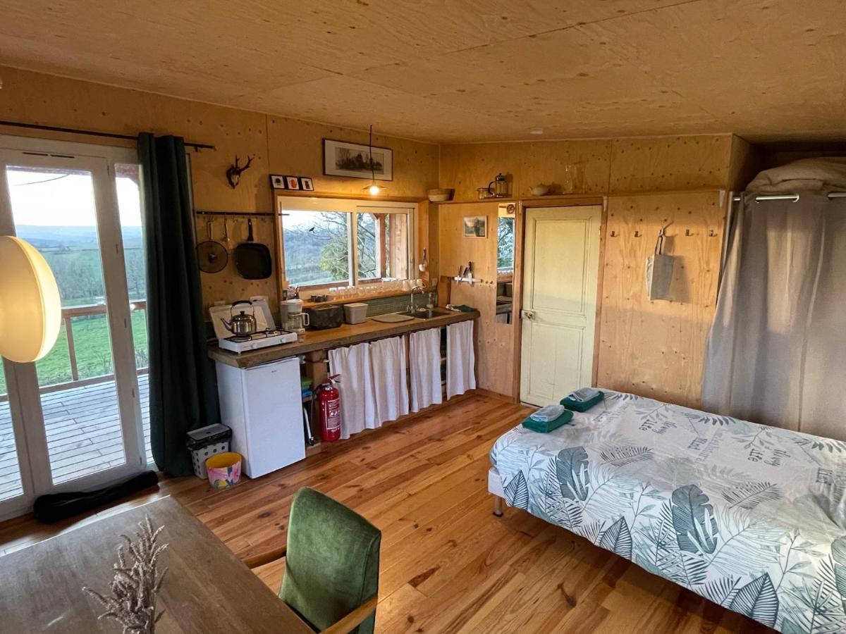 Chalet Panoramique Et Moderne Tout Confort Saizy Luaran gambar